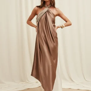 Vestido Julieta Marrón