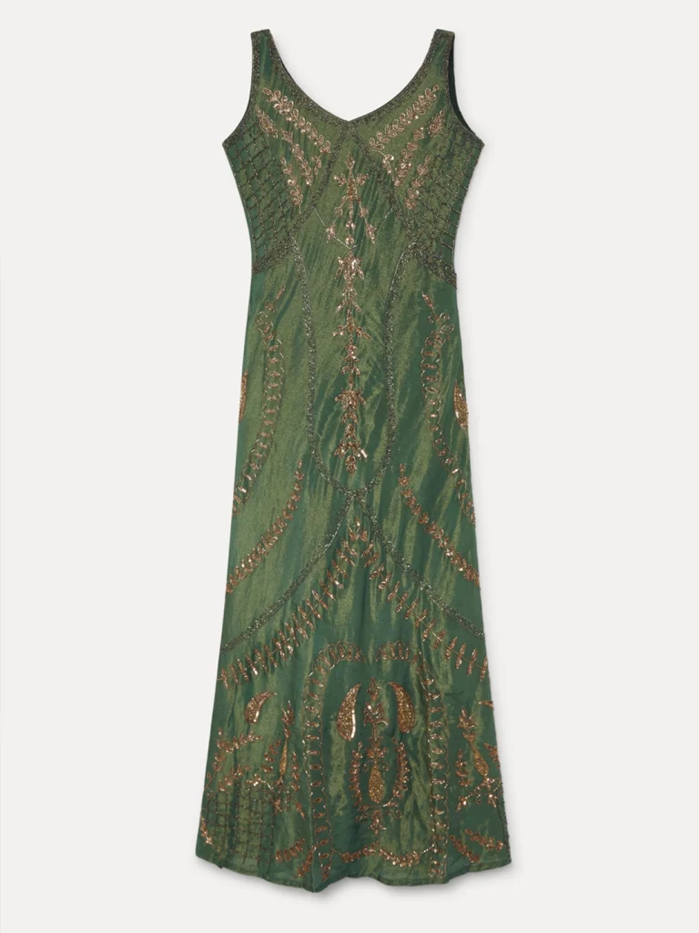 Imagen vestido aria de martina maletti en verde