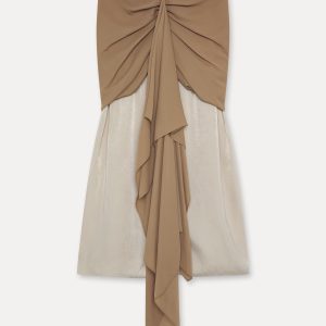 Falda Flavia Marrón