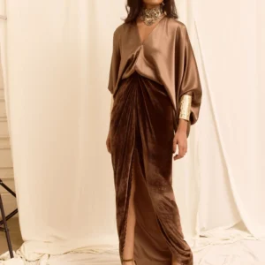 Imagen del Vestido Kaftan Marrón de Martina Maletti