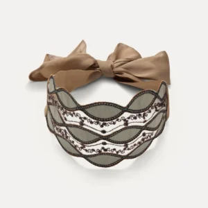 choker encaje tafetan martina maletti